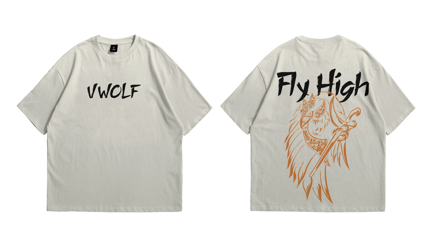 Fly High Graphic T-Shirt – Unleash Your Inner Warrior